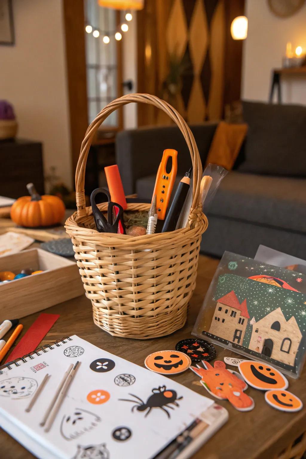 Get creative with a crafty Halloween kit.