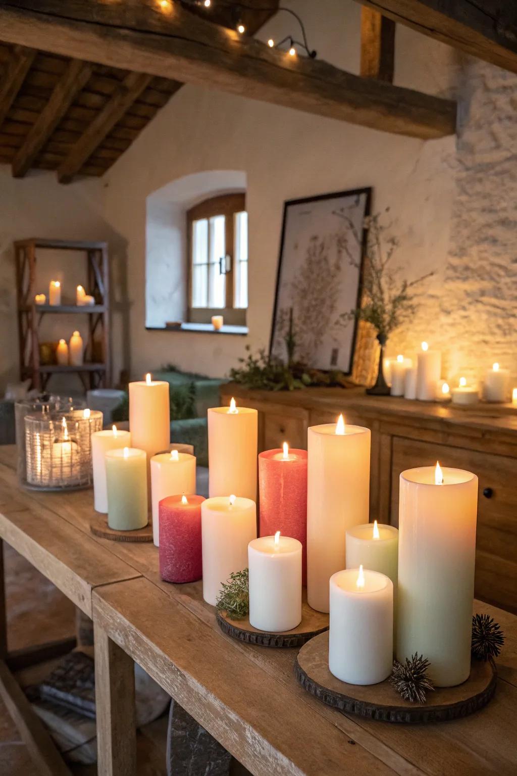 These candles are as practical as they are beautiful.