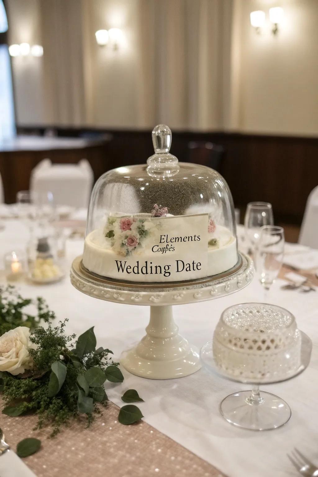 Tailor your dome decor to correspond with significant occasions, incorporating bespoke accents.