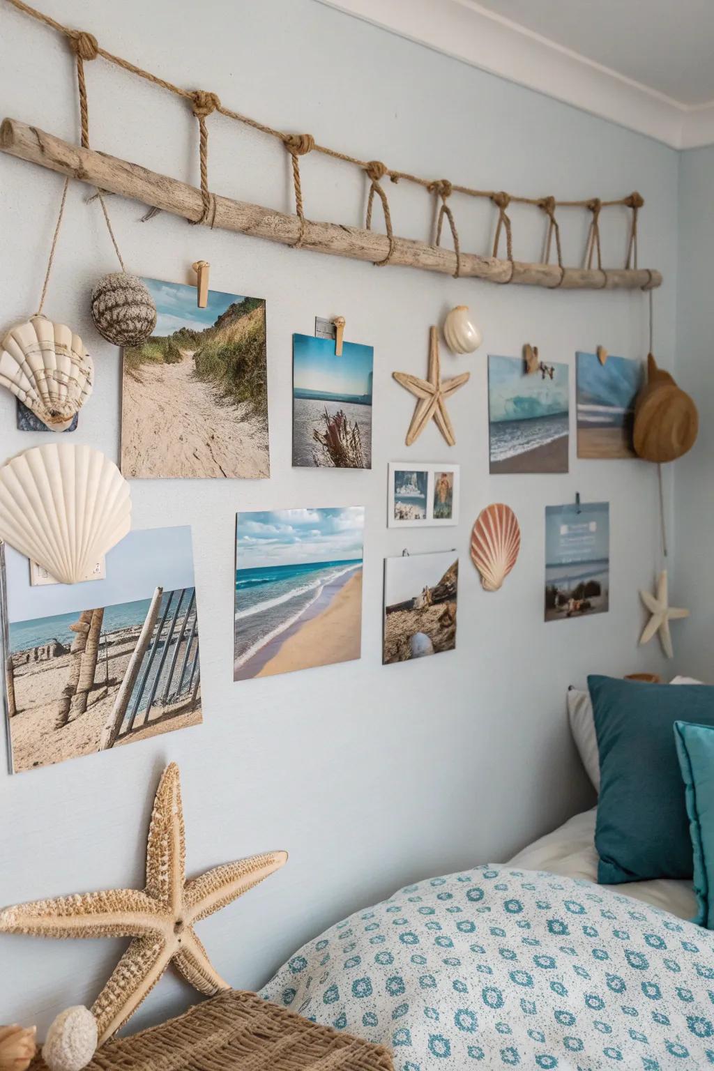 A thematic display instills harmony within a given space.
