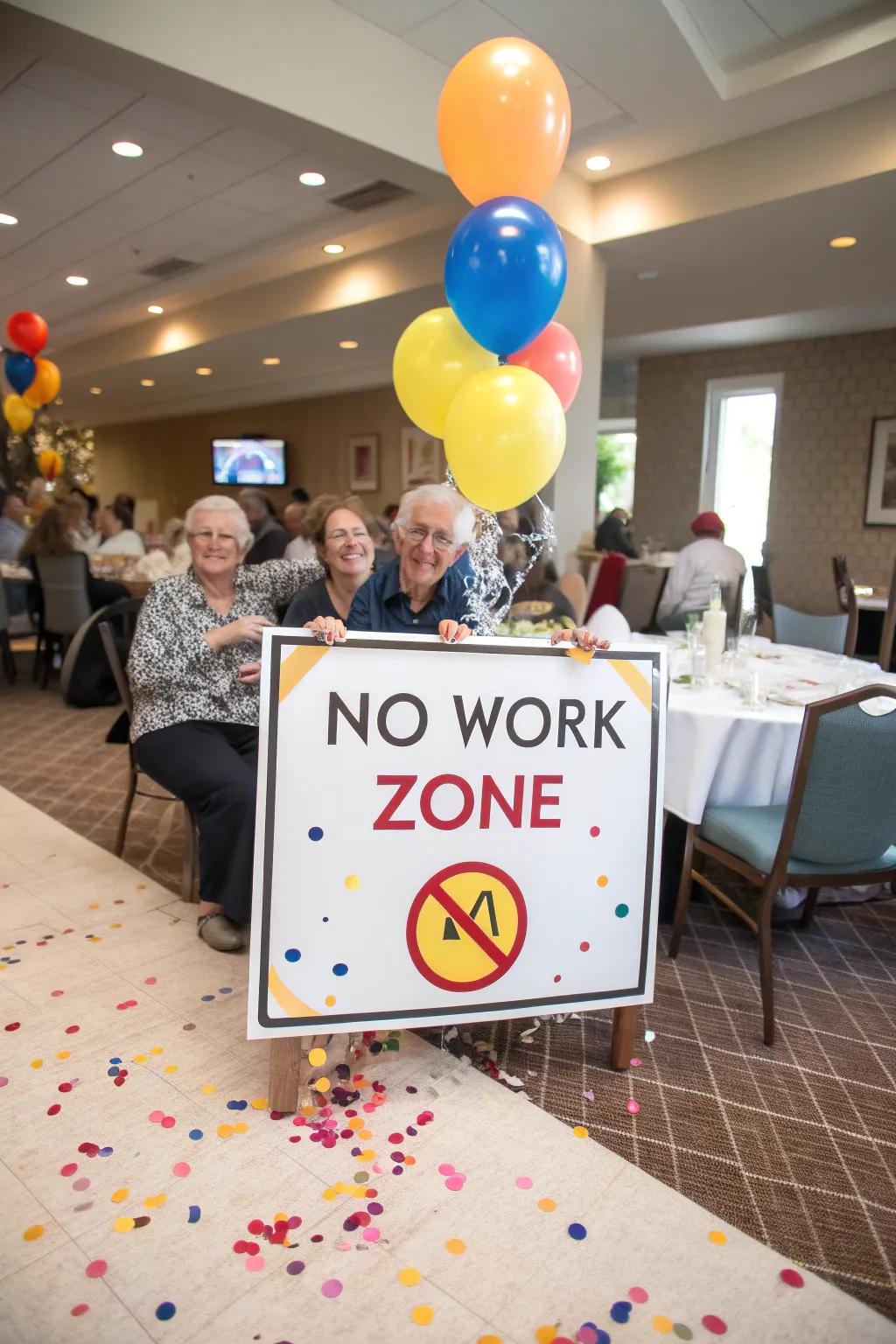 Amusing decorations add a playful and enjoyable element to the celebration.
