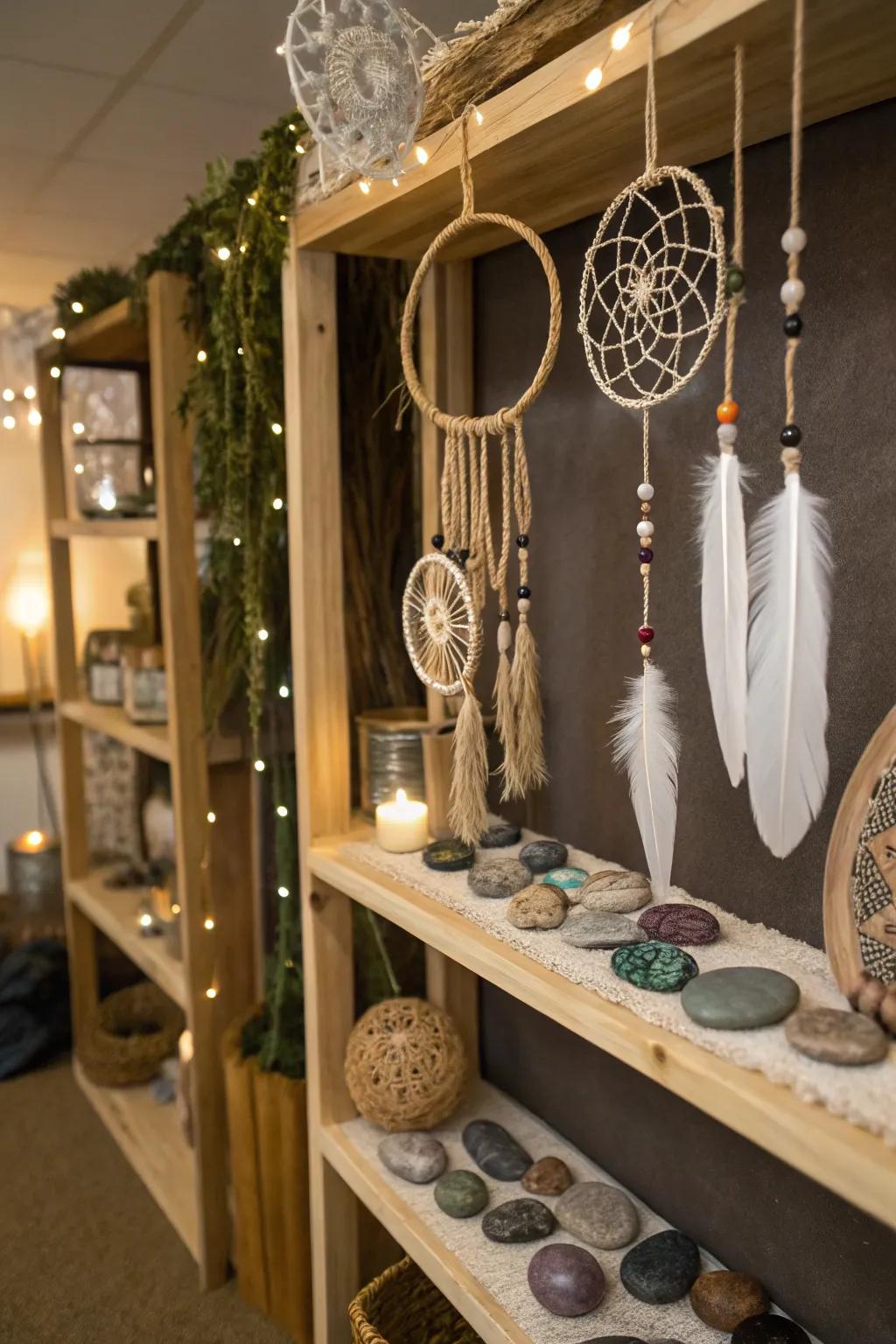 Bohemian features impart an imaginative attribute.
