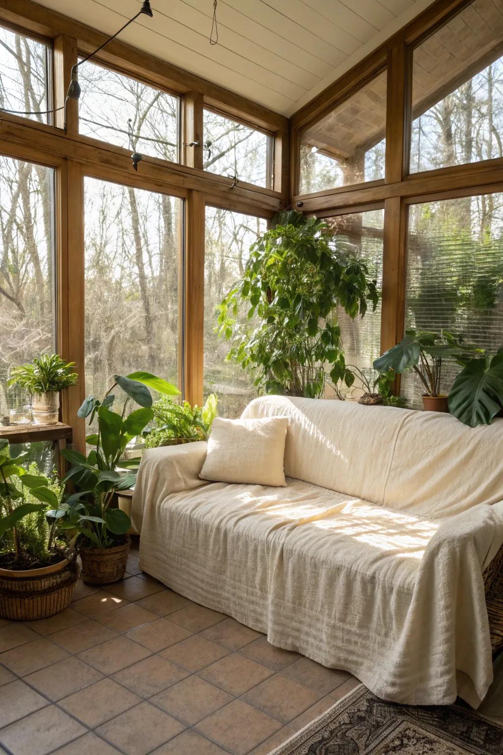 Eco-friendly covers bring natural beauty and sustainability into your home.