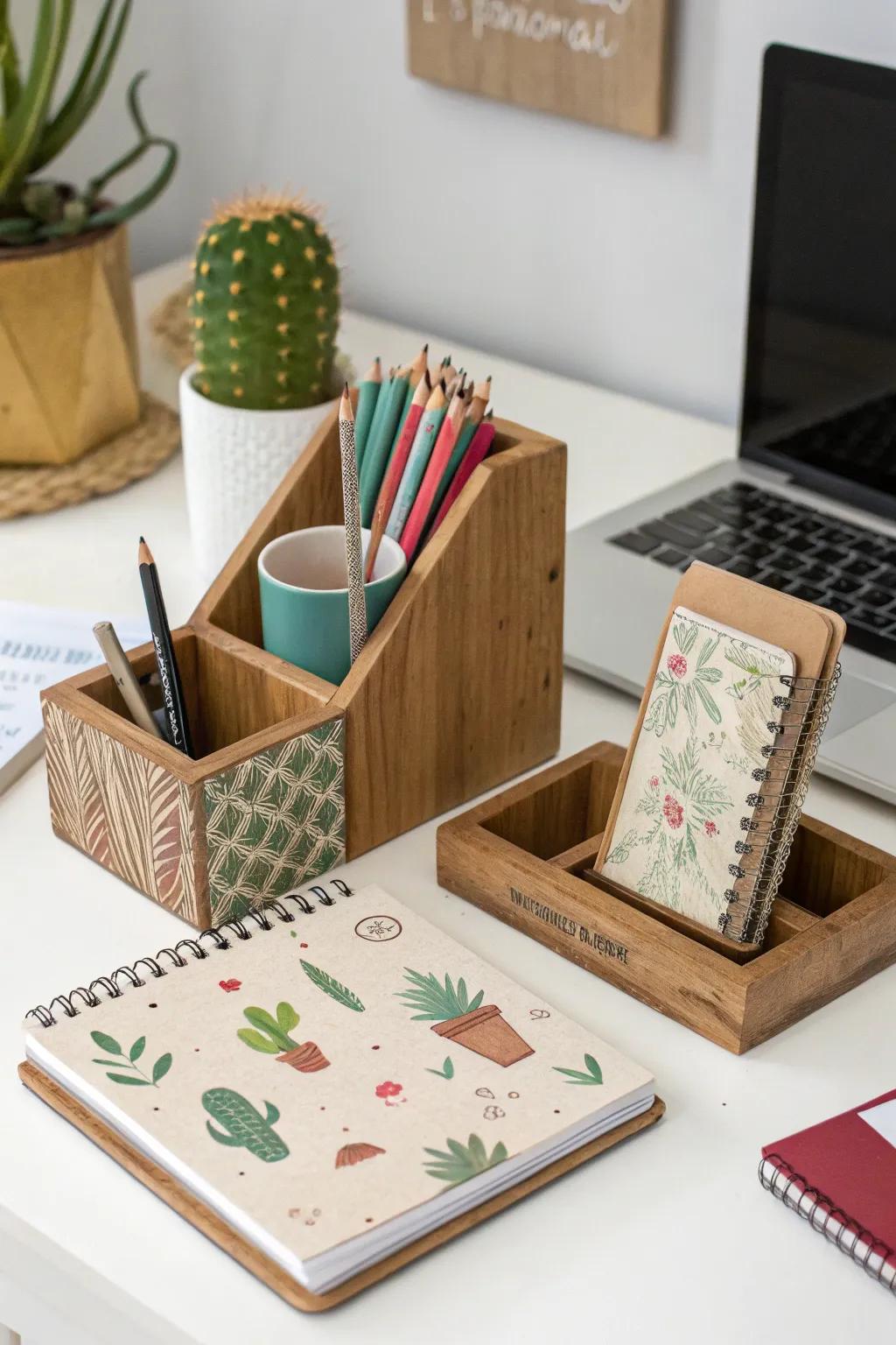 DIY solutions for a customized workspace.