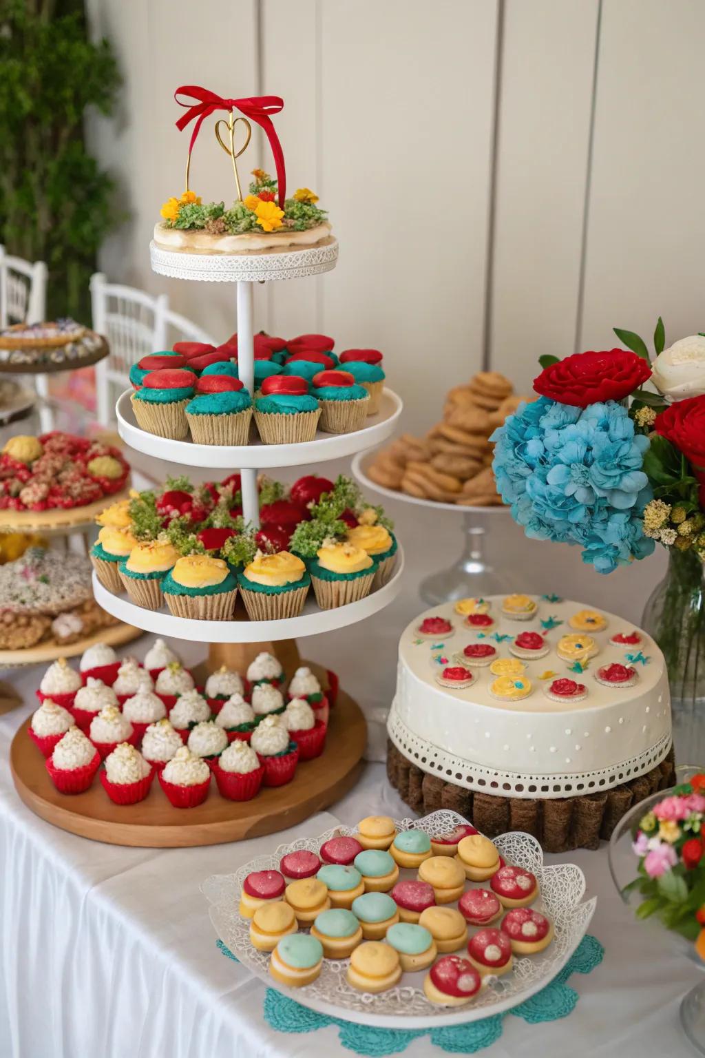 A bespoke dessert presentation exemplifies both aesthetic appeal and epicurean indulgence.