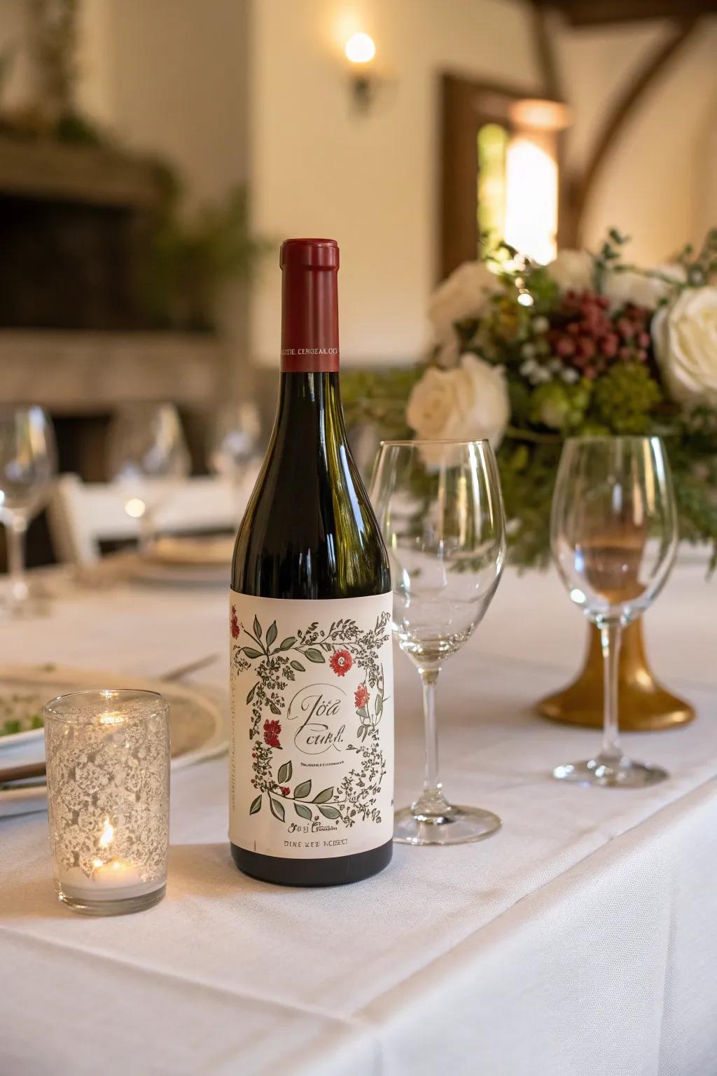 Individualized stickers inject a thoughtful and singular touch.
